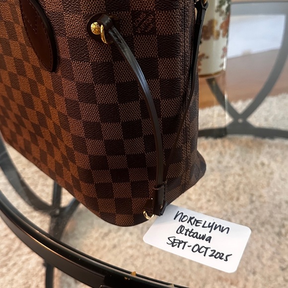 ❌SOLD❌Authentic Louis Vuitton Neverfull PM DE - Picture 11 of 13